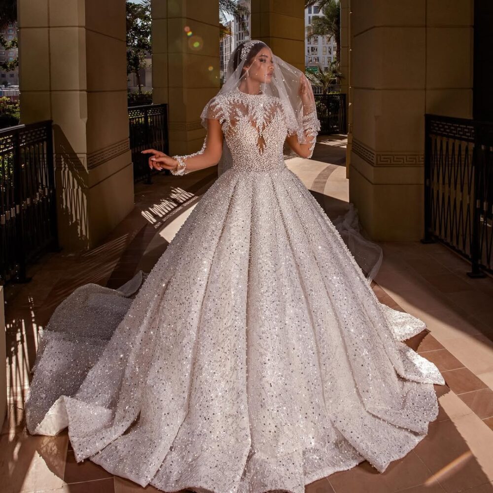 Aurora Celeste Wedding Gown